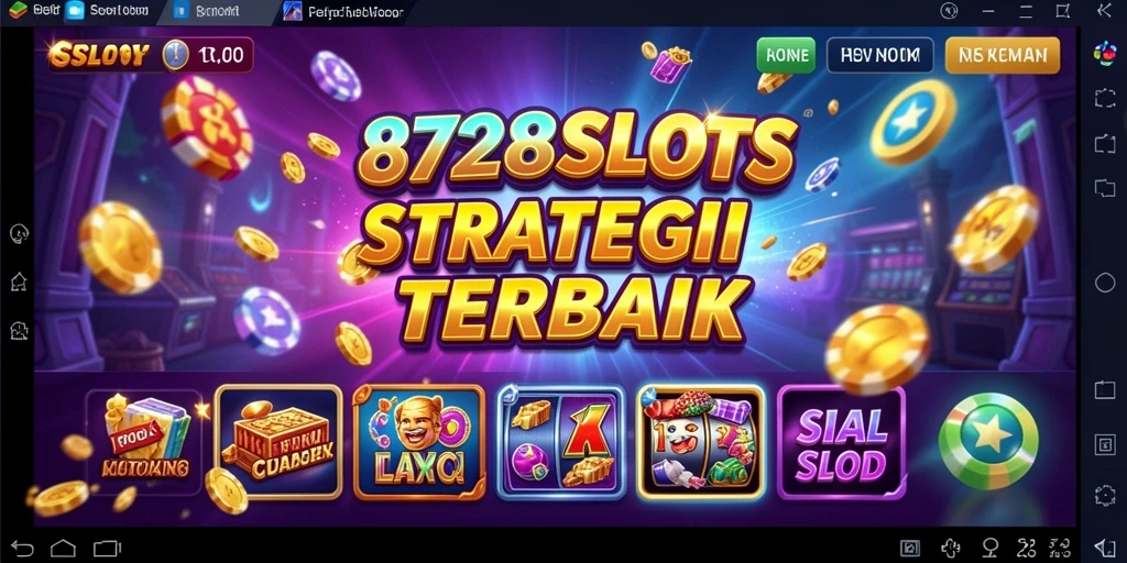 Screenshot utama 8728SLOTS menampilkan aksi gameplay slot yang mendebarkan.