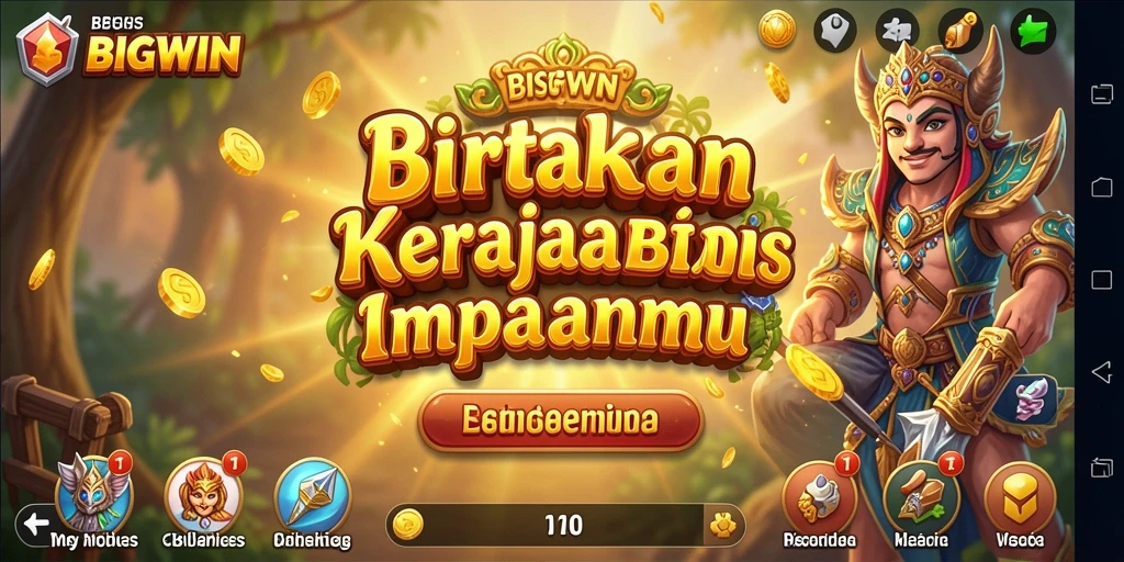 Gameplay BIGWIN yang menantang dan menarik saat membangun bisnis.