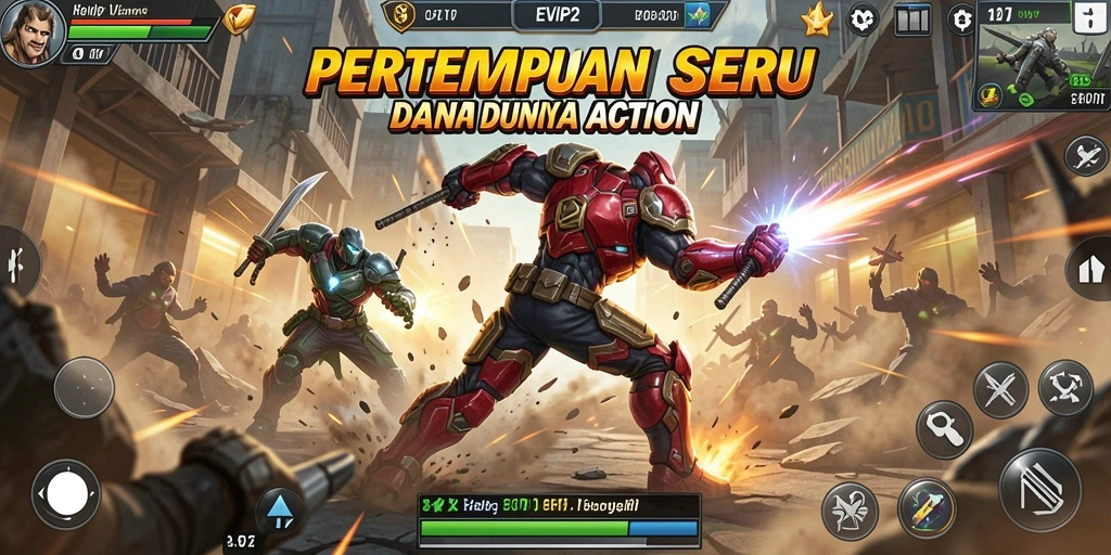 Tampilan menarik dari gameplay seru EVIP2.
