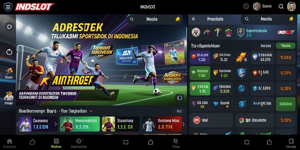 Tampilan gameplay menarik dan interaktif dari INDSLOT.