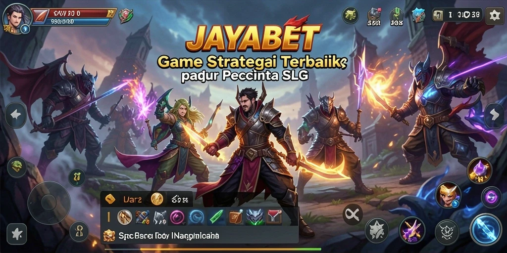 Screenshot JAYABET menampilkan aksi gameplay yang mendebarkan dalam strategi SLG.