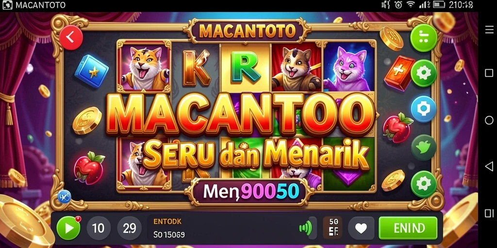Gameplay seru dari MACANTOTO yang menampilkan kemenangan besar di slot.