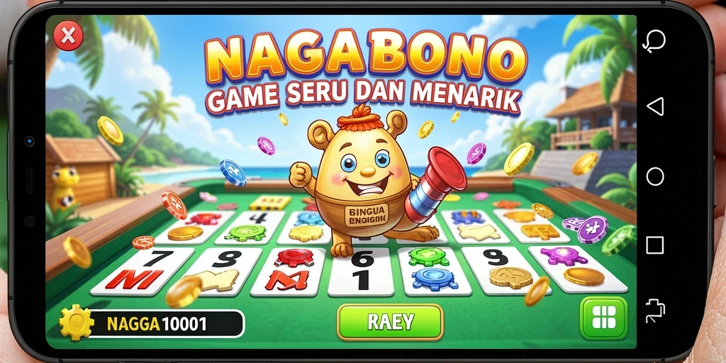 Tampilan gameplay NAGA1001 yang menarik dan interaktif dalam permainan Bingo.