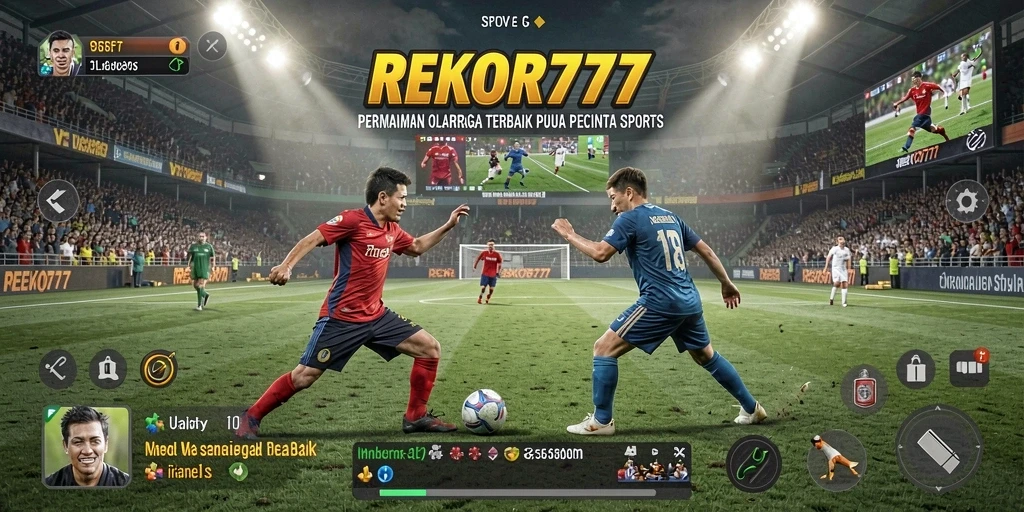 Tampilan gameplay seru dalam REKOR777 yang menyenangkan.