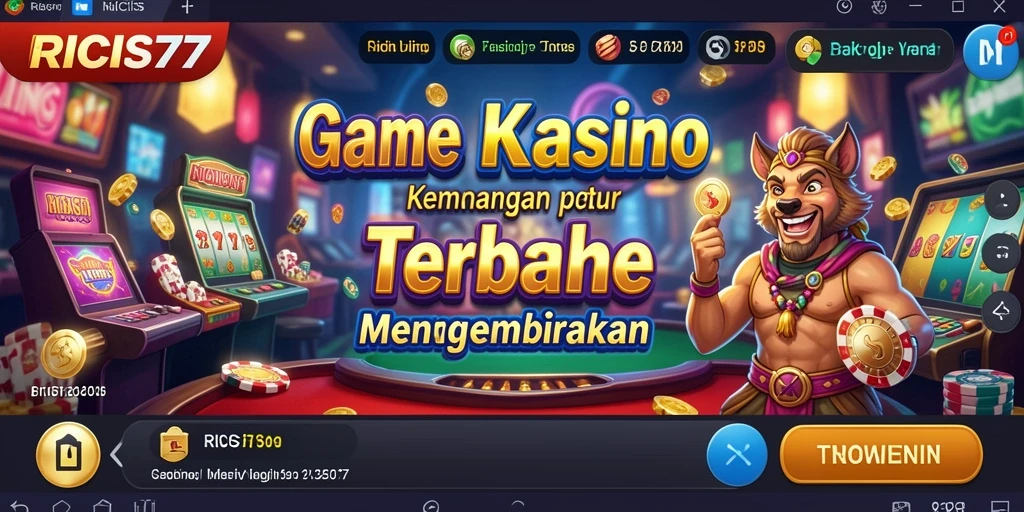 Tampilan gameplay RICIS77 yang mendebarkan dan penuh strategi.