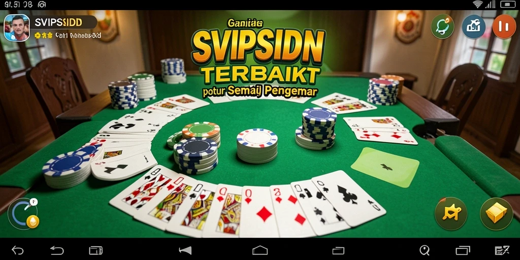 Screenshot gameplay SVIPSIDN menampilkan keseruan bermain Gaple.